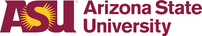 ASU homepage Arizona State University logo