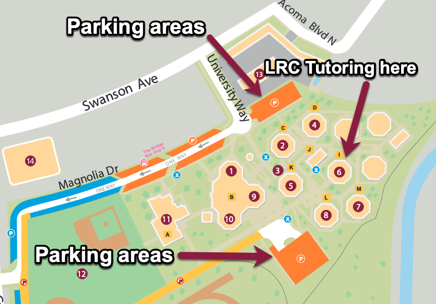 Parking areas